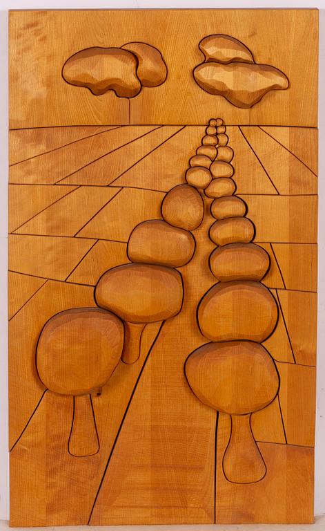 Gunnar Kanevad, Skåne Landscape, 1985.
