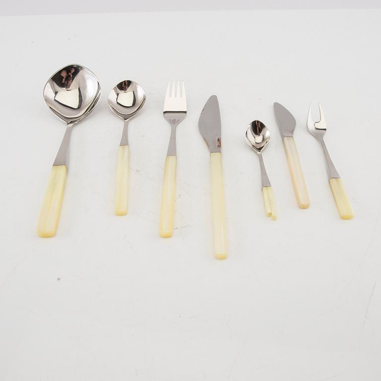 Tias Eckhoff, 29 pieces of "Opus" cutlery, Lundtofte Denmark, mid-20th century.