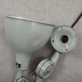 INDUSTRILAMPA, Pefege, EG Eriksson Mekaniska Verstad AB Stockholm, 1900-talets mitt.