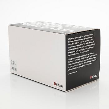 Oiva Toikka, glasfågel, "Long-eared owl", signerad O. Toikka Iittala.