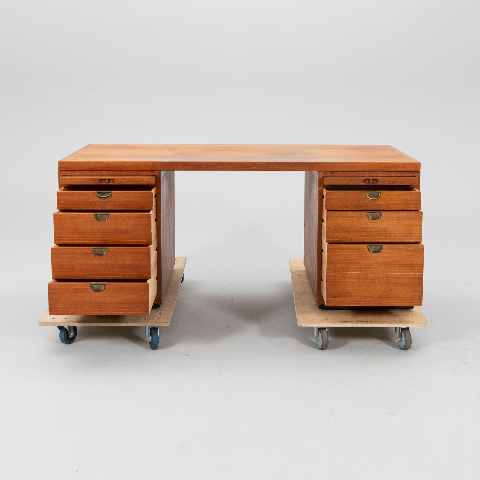 Børge Mogensen, a desk model BM-66, P. Lauritsen & Son, Denmark second half of the 20th century.