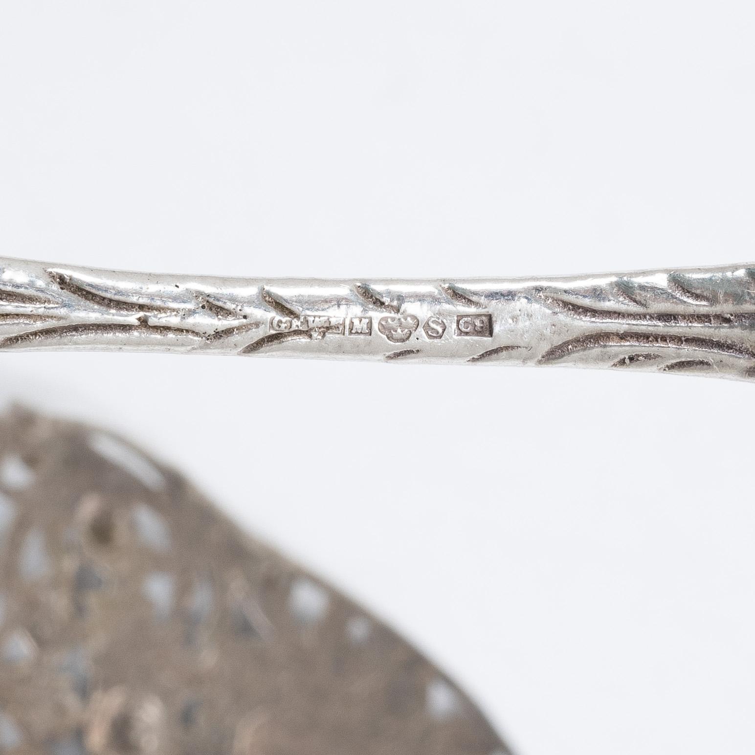 A 26-piece 'Rosen' silver dessert flatware-service, including mark of GEWE, Malmö 1967.