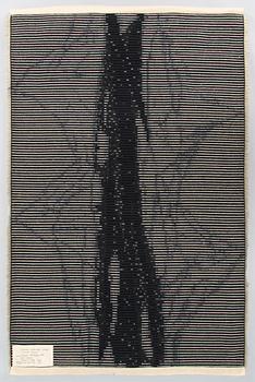 Lea Eskola, rya/ryamatta, för Finska handarbetets vänner.  Ca 190 x 125 cm.