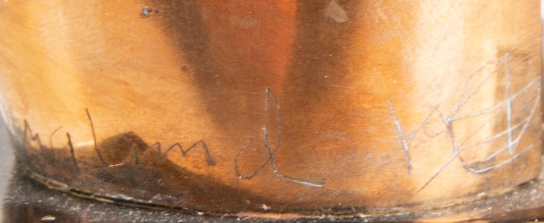 Tommy Berglund, a bronze sculpture signed and dated 1991.