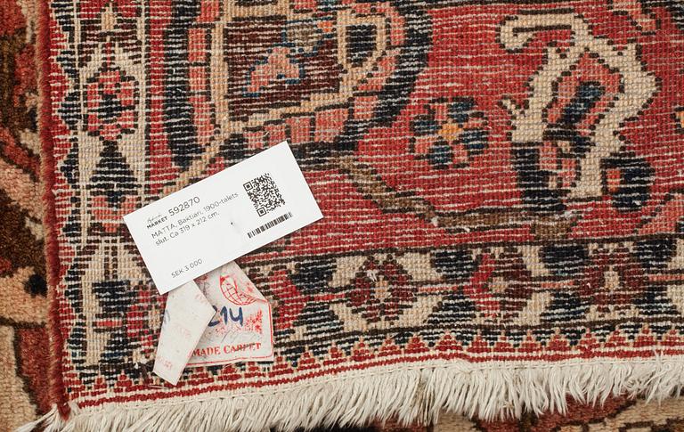 MATTA, Baktiari, 1900-talets slut. Ca 319 x 212 cm.