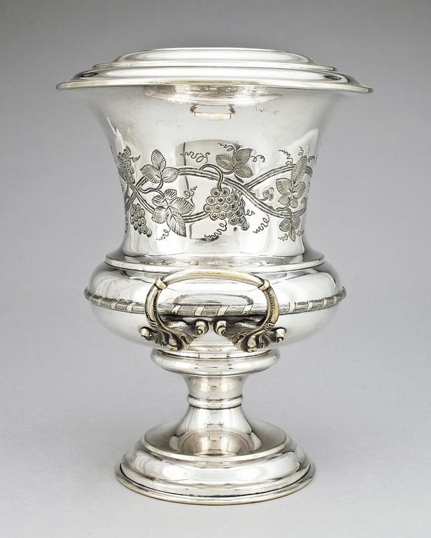 VINKYLARE, nysilver, Carlströms Nysilver Fabrik AB, Stockholm, tidigt 1900-tal.