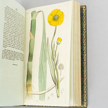 A beatuiful copy of ”Svensk botanik”, with 774 hand-coloured plates.