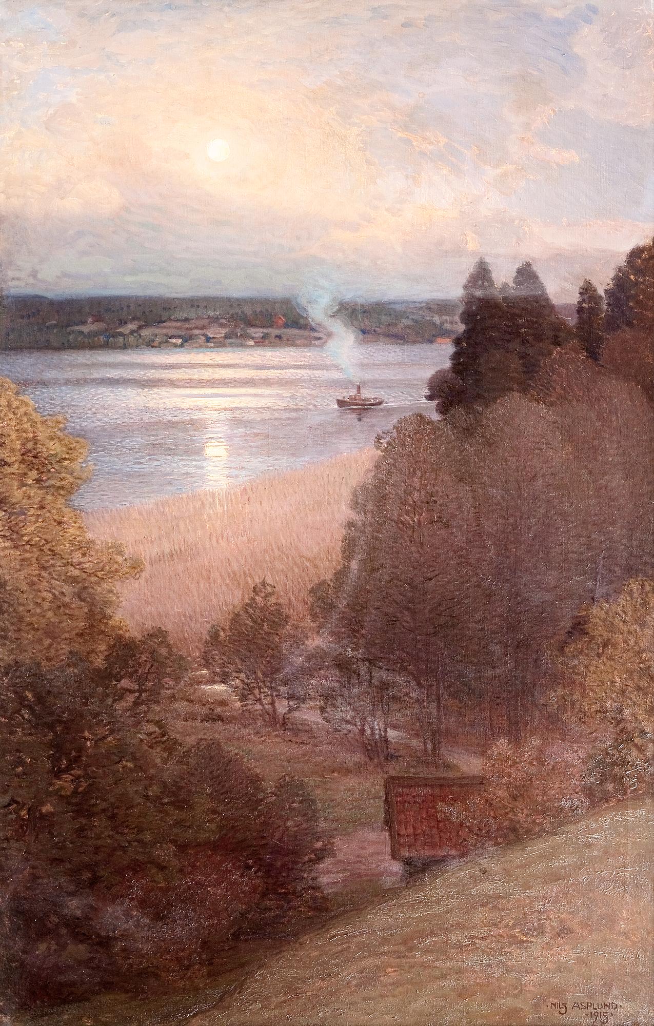 NILS ASPLUND, olja på duk, sign. och dat. 1915.