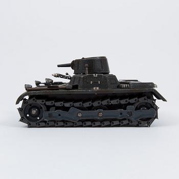 A  tinplate Gama tank Germany 1930/40s.