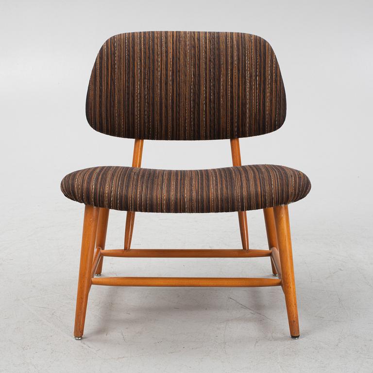 Alf Svensson, fåtölj, "TeVe", Bra Bohag, Studio Ljungs Industrier, 1950-tal.