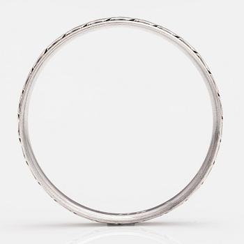 Hans Hansen, armring, modell 201, sterling silver, Danmark.