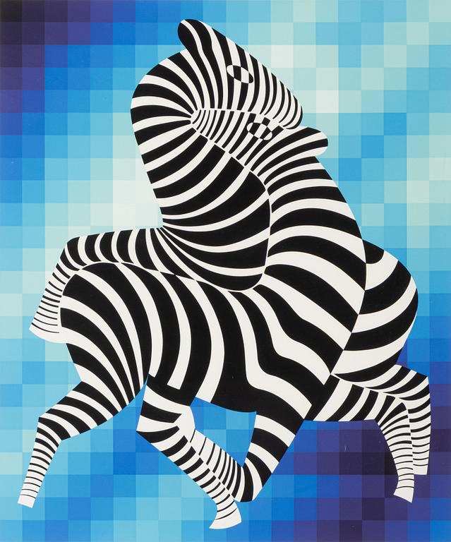 Victor Vasarely, "Zebror".