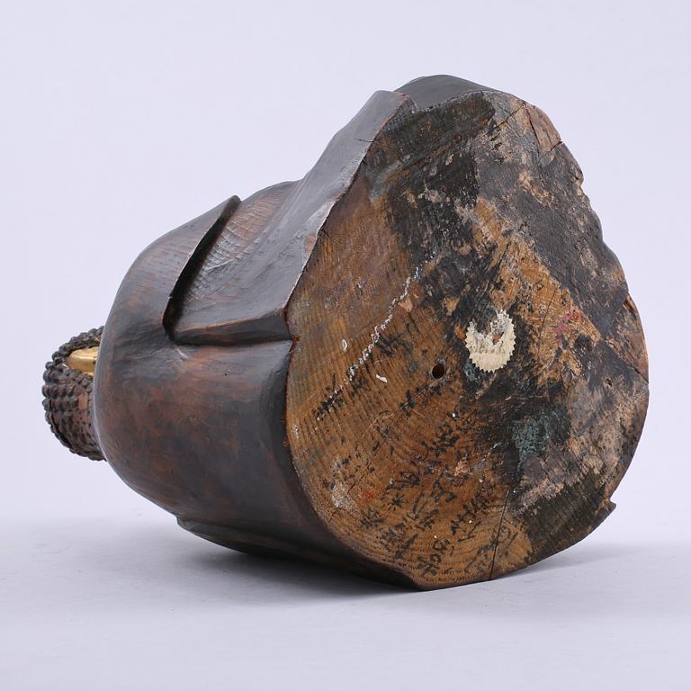 FIGUR, trä, 1900-tal.