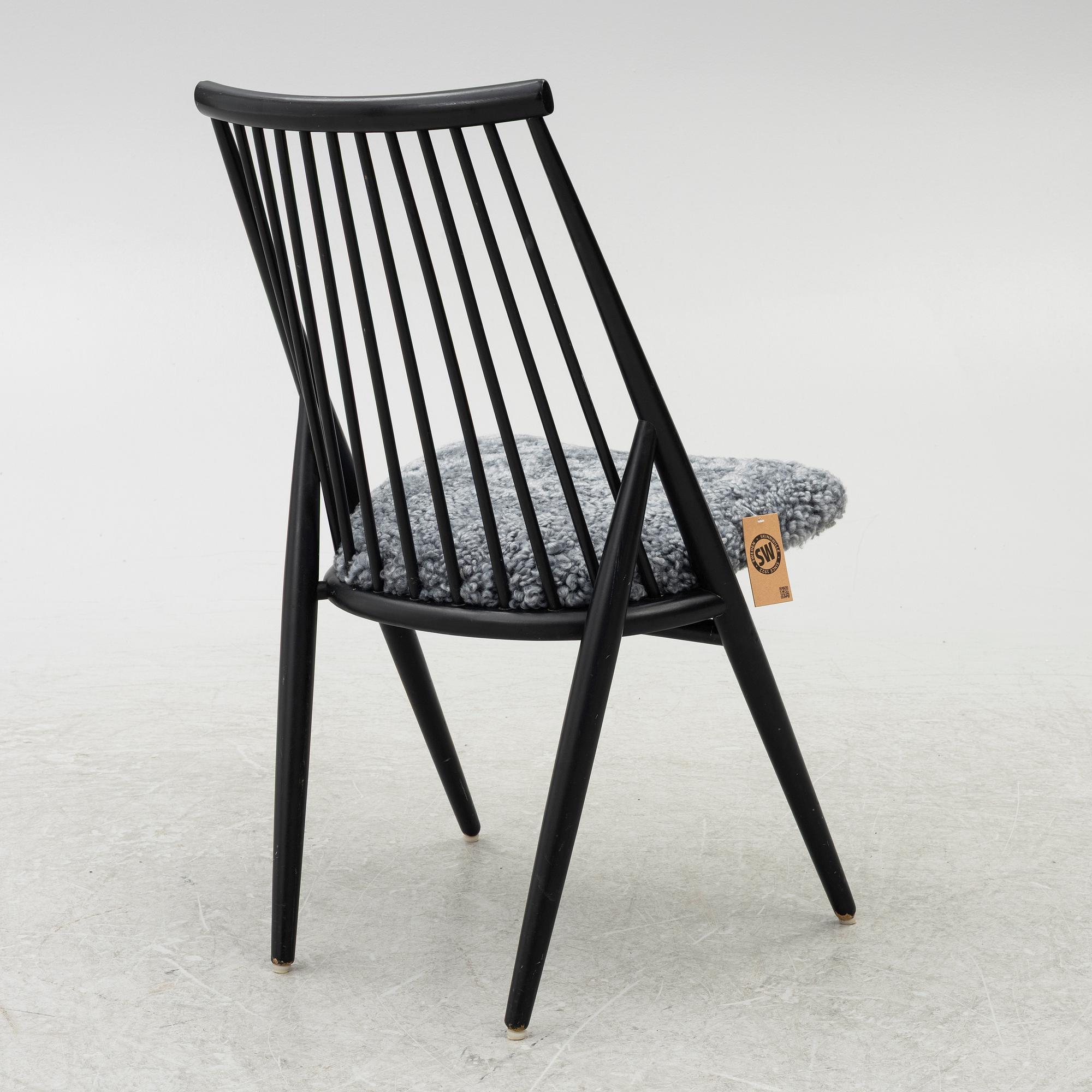 Thea Leonard, chairs 4 pcs, "Flamingo", Nässjö, mid-20th century.