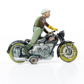 Arnold, tin toy, “Mac 700”, Germany, circa mid-20th century.