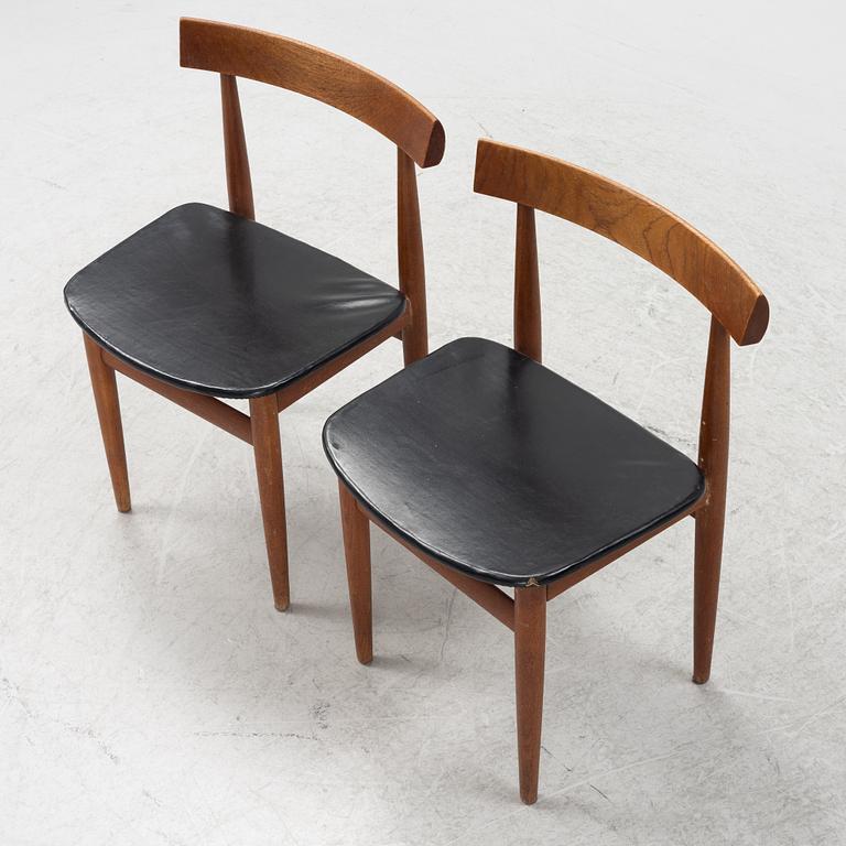 Hans Olsen, matgrupp, 7 delar, "Roundette", Frem Rölje, Danmark, 1950/60-tal.