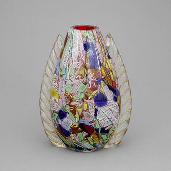 VAS, glas, Murano, ej signerad, Italien, 1900-tal.