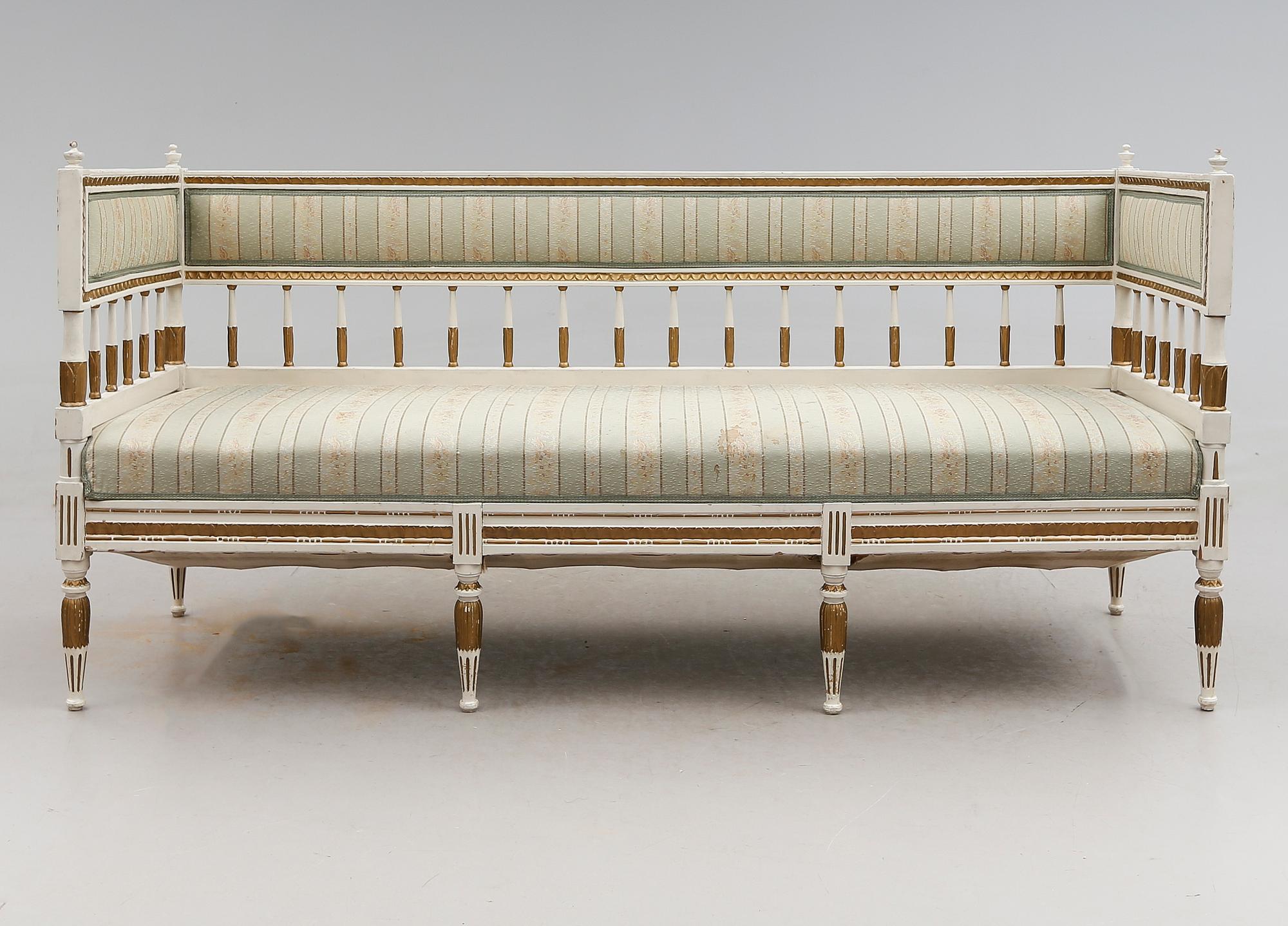 SOFFA, sengustaviansk, tidigt 1800-tal.