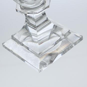 A glass tableware set of 38 pcs, "Odelberg Junior" by Kosta, second quarter of the 20th century.