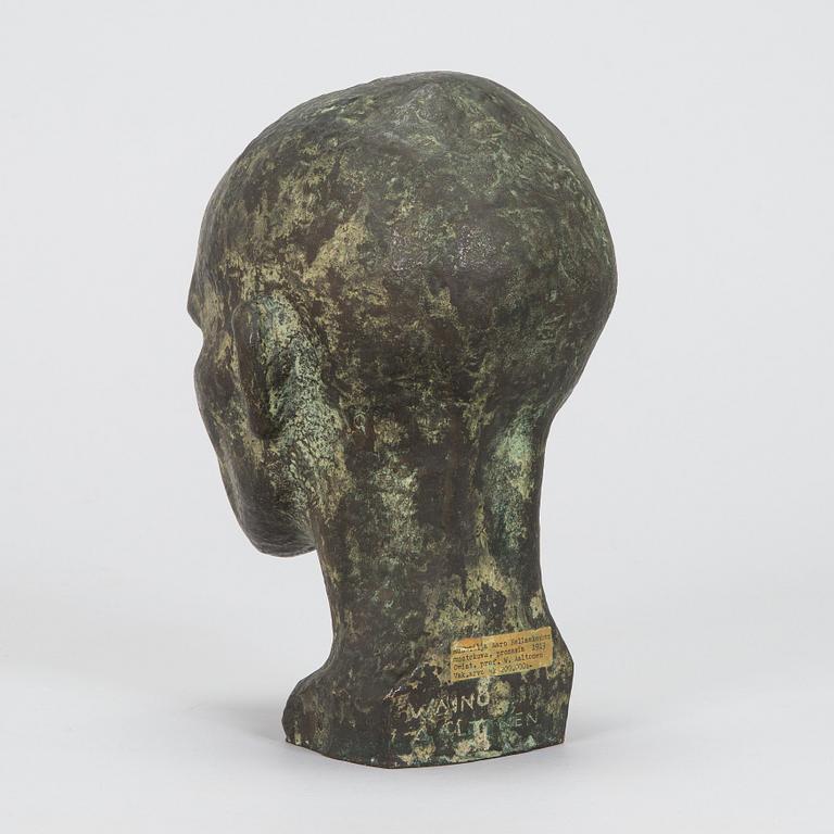 Wäinö Aaltonen, Bronze head of Aaro Hellaakoski.