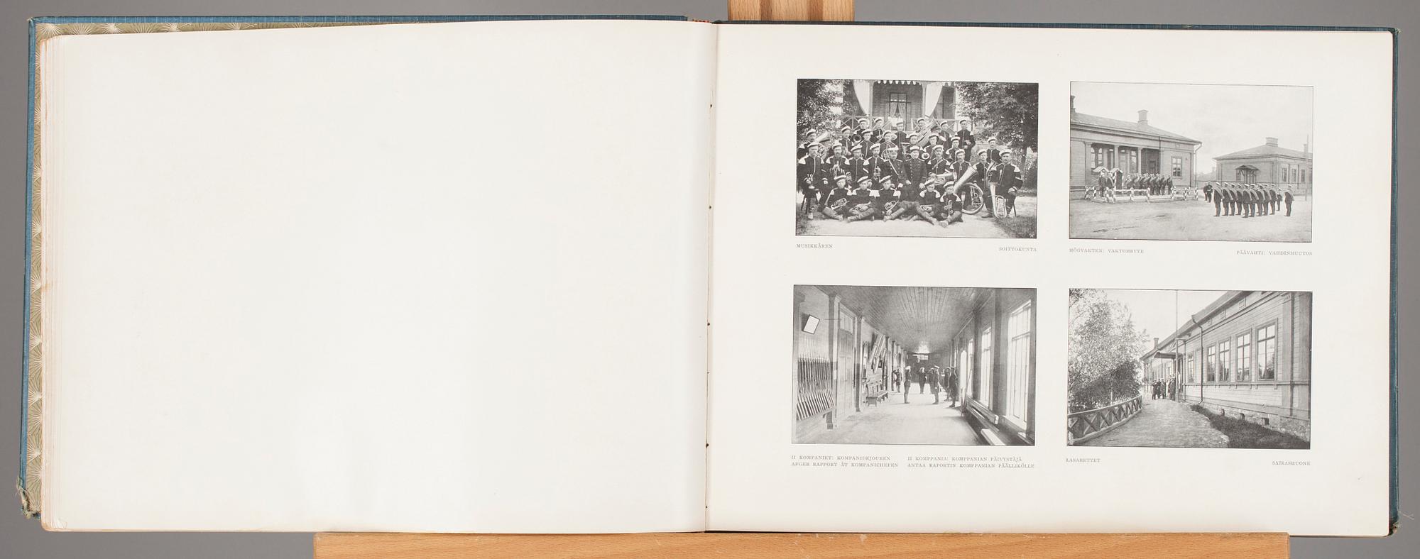 BOK, "Den finska militären, Suomen Sotalaitos", Wahlström & Widstrand, Stockholm 1902.