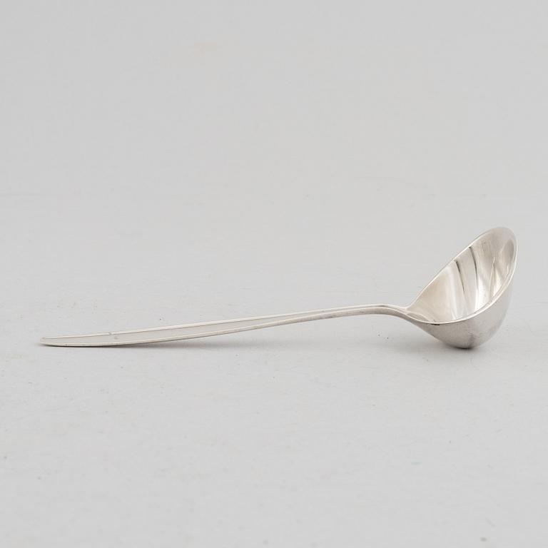 Tias Eckhoff, sauce ladle, sterling silver, "Cypress", Georg Jensen, Denmark.