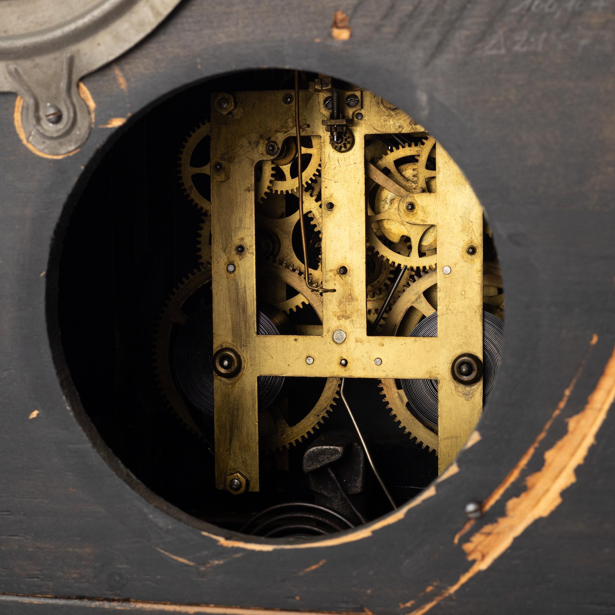 A 'Thor Extra' mantle clock from William L. Gilbert Clock Co , Conn, U ...