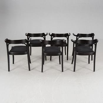 KARMSTOLAR, 6 st, Gemla, 1900-talets andra hälft.