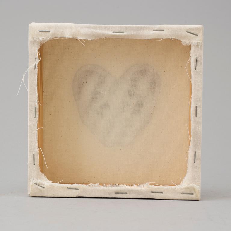 MONIKA LARSEN DENNIS, Multiple mixed media on canvas signed 48/100 dated -96 on verso.