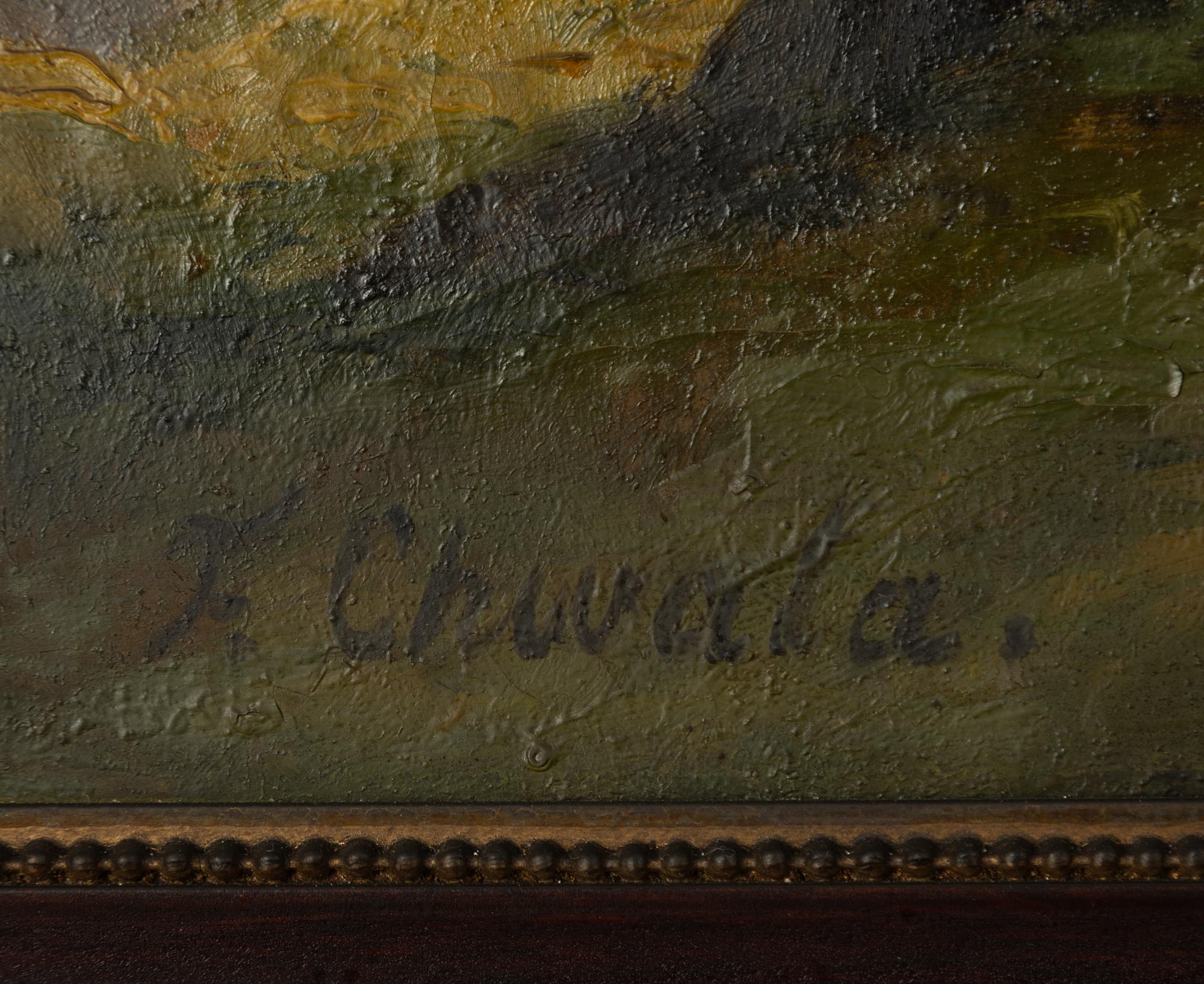 Fritz Chwala, Lake in the Alps.