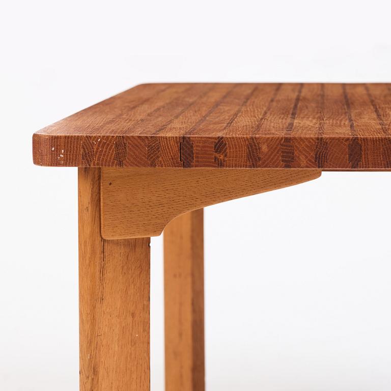 Carl-Axel Acking, a square low table, Nordiska Kompaniet, 1940-50s. Provenance Carl-Axel Acking.