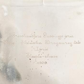 Dish, silver, B Erlandsson, Kristianstad, 1909.