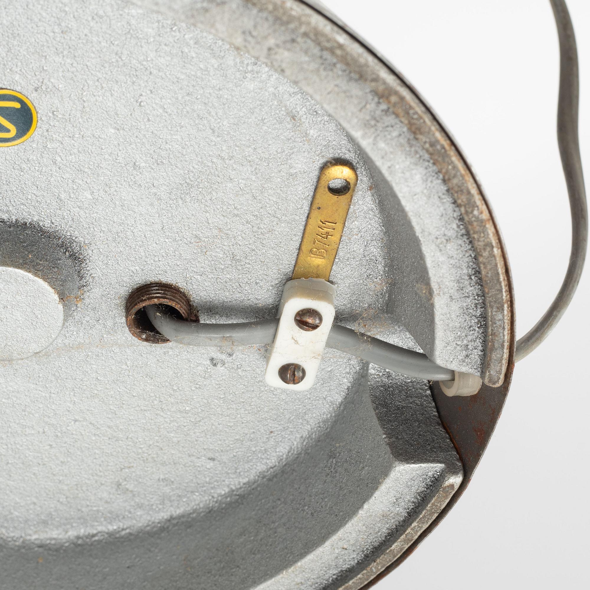 A model 7411 floor light, Boréns, mid 20th Century.