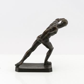 Dekorativ skulptur "The Borgese Gladiator".