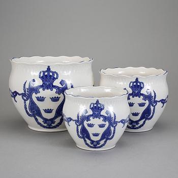 YTTERFODER, 3 stycken, keramik, 1900-talets slut/2000-tal.