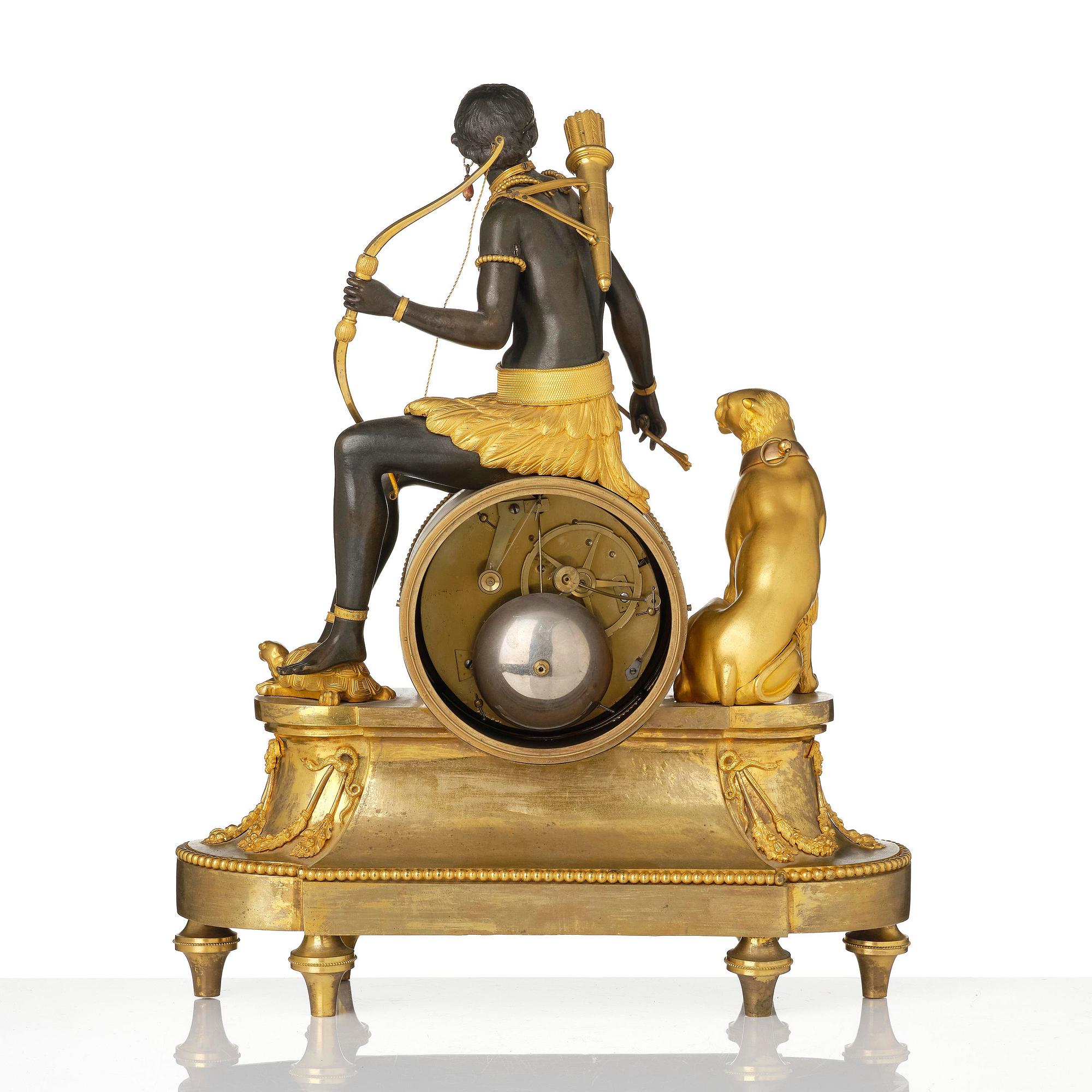 Bordspendyl, Parisarbete, omkring år 1800, Directoire.