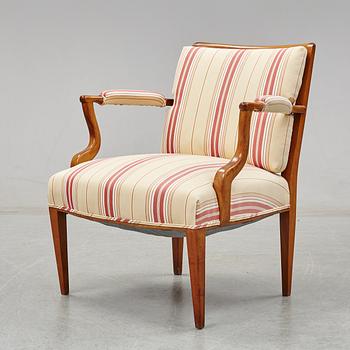 Josef Frank, a model 969 armchair for Svenskt Tenn.