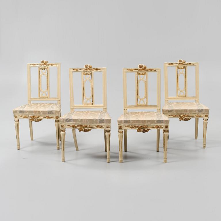 STOLAR, 4 st, sengustavianska, Lindome, omkring 1800.