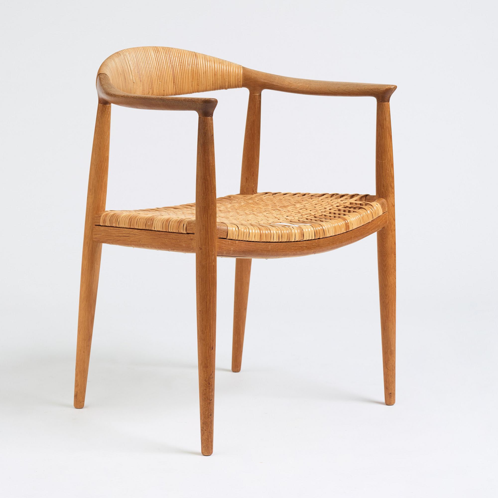 Hans J. Wegner, stol, "The Chair", JH501, Johannes Hansen, Danmark.