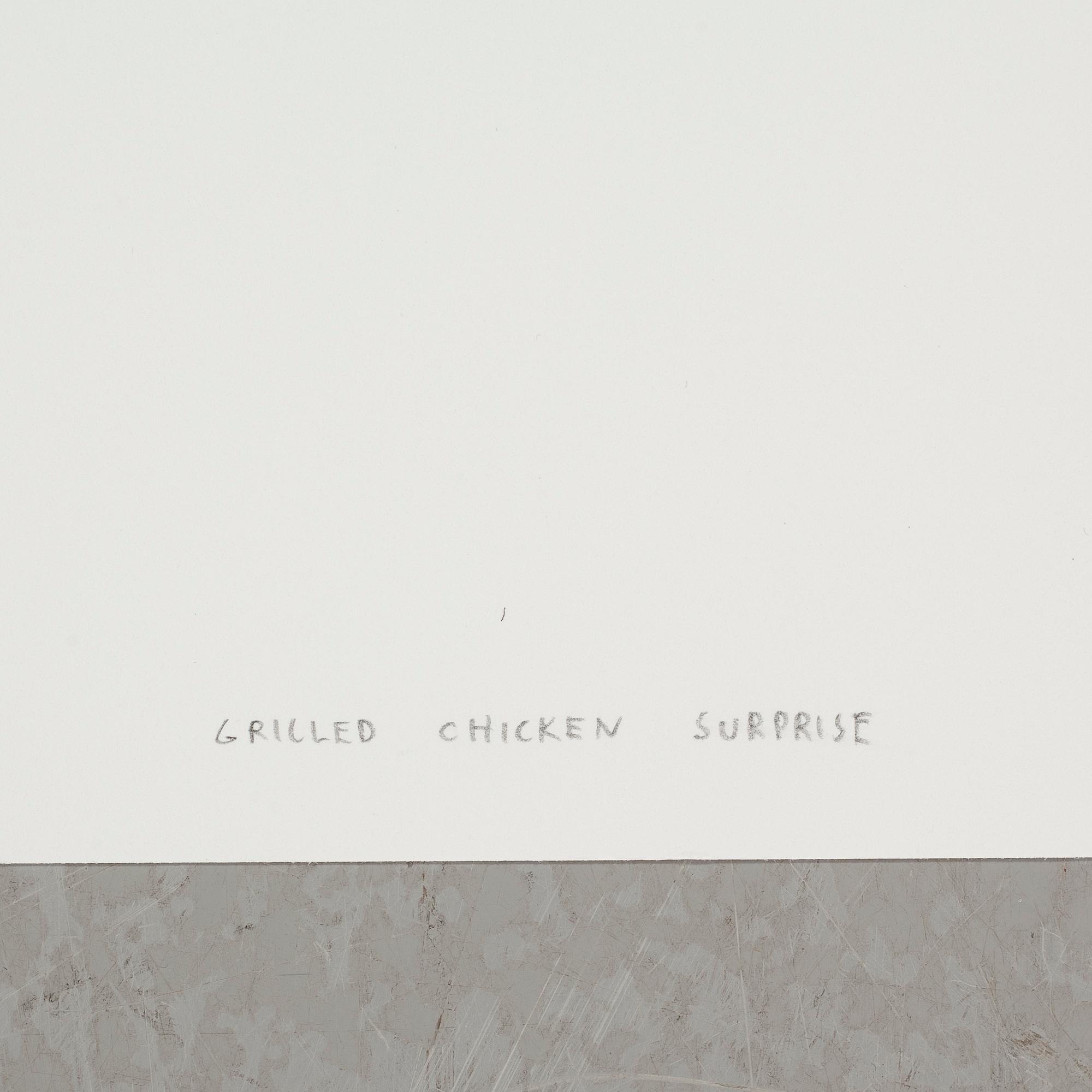 JEFF OLSSON, a litograph, signed, numbered 43/90 and dated 2009.