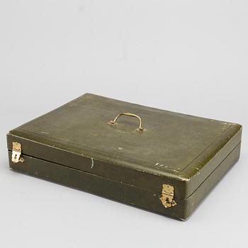 28 parts of silverplate flatware Christofl, Paris, France.