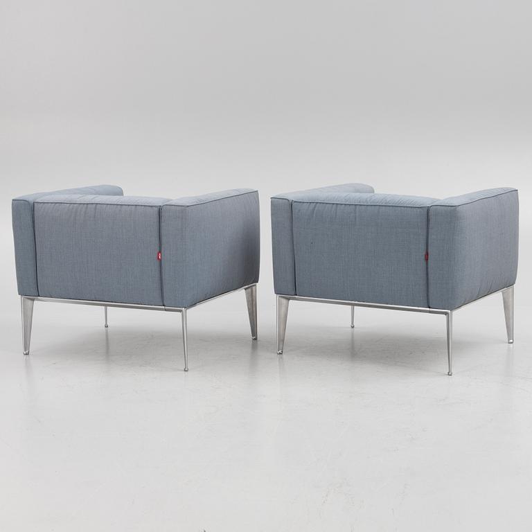 Jean-Marie Massaud, armchairs, a pair, 'Sean', Arper, Italy.