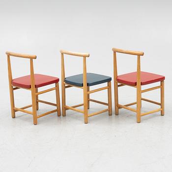 Children's furniture, 4 pieces, Hagafors Chair Factory, Nässjö, second half of the 20th century.