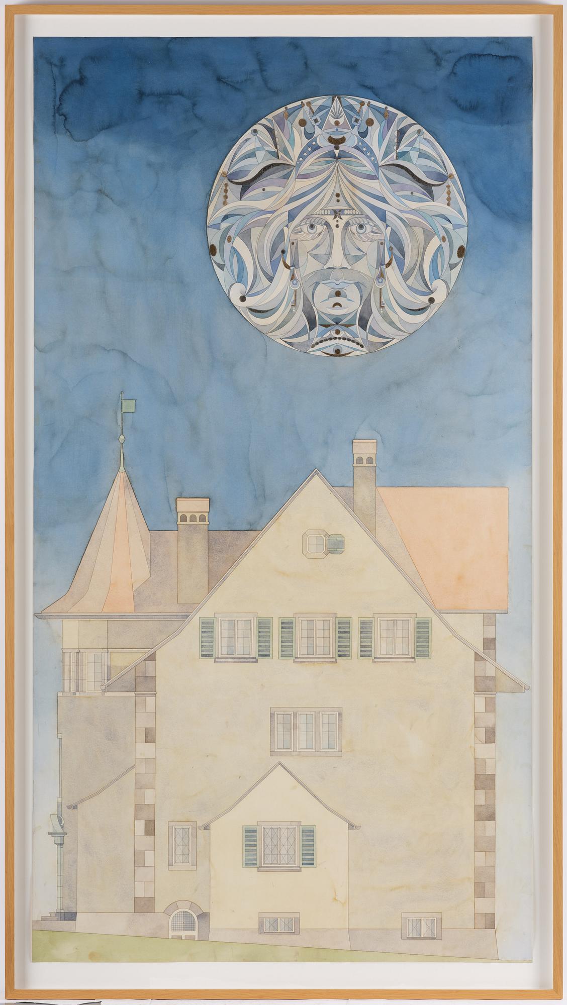 Fredrik Söderberg, "Das Haus des C.G Jüngs mit Khonsu und Der Traum III".