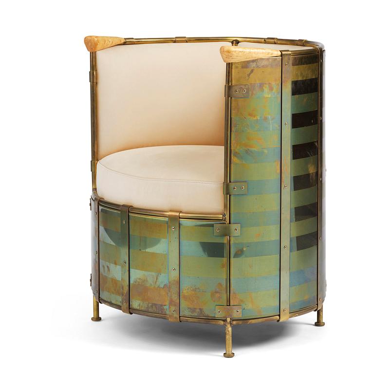 Mats Theselius, fåtölj, "El Dorado", ed. 80/360, Källemo, Värnamo, efter 2002.