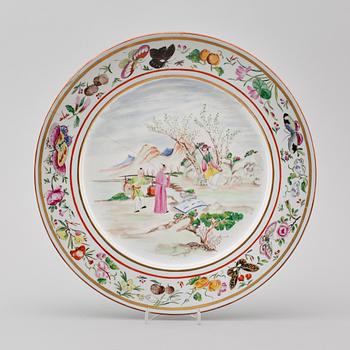 FAT, porslin, Kina, 1800-talets mitt.