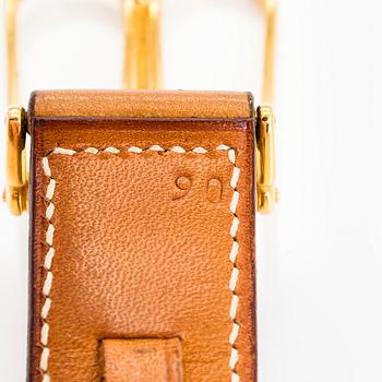 Hermès, a leather belt, year 1980.