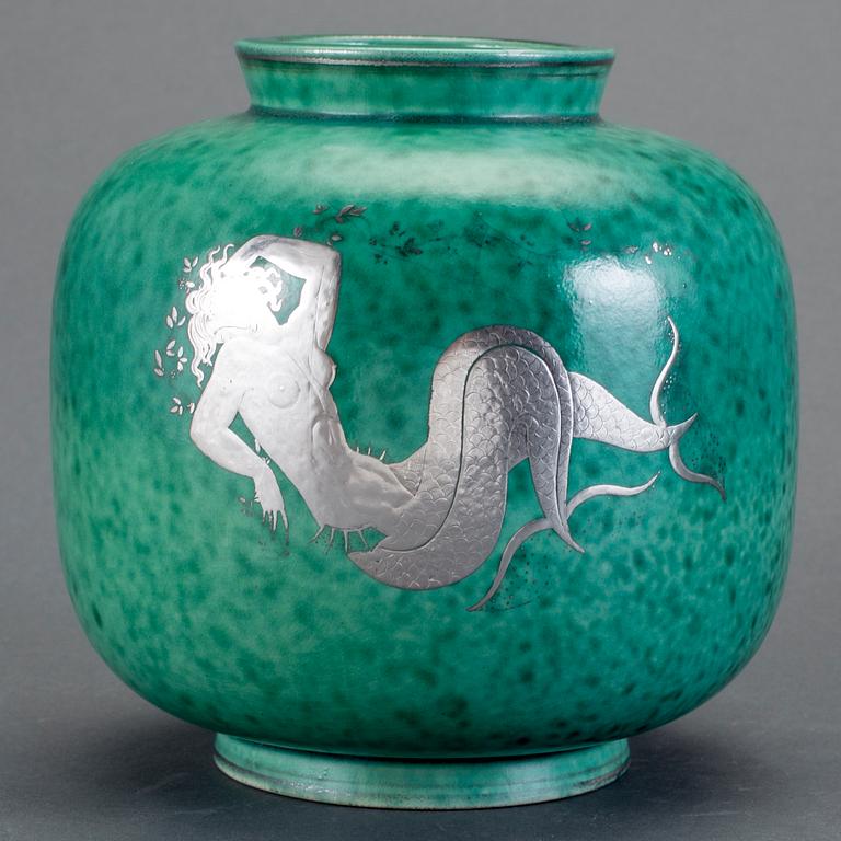 VAS, stengods, Argenta, "Wilhelm Kåge, Gustavsberg Studio.