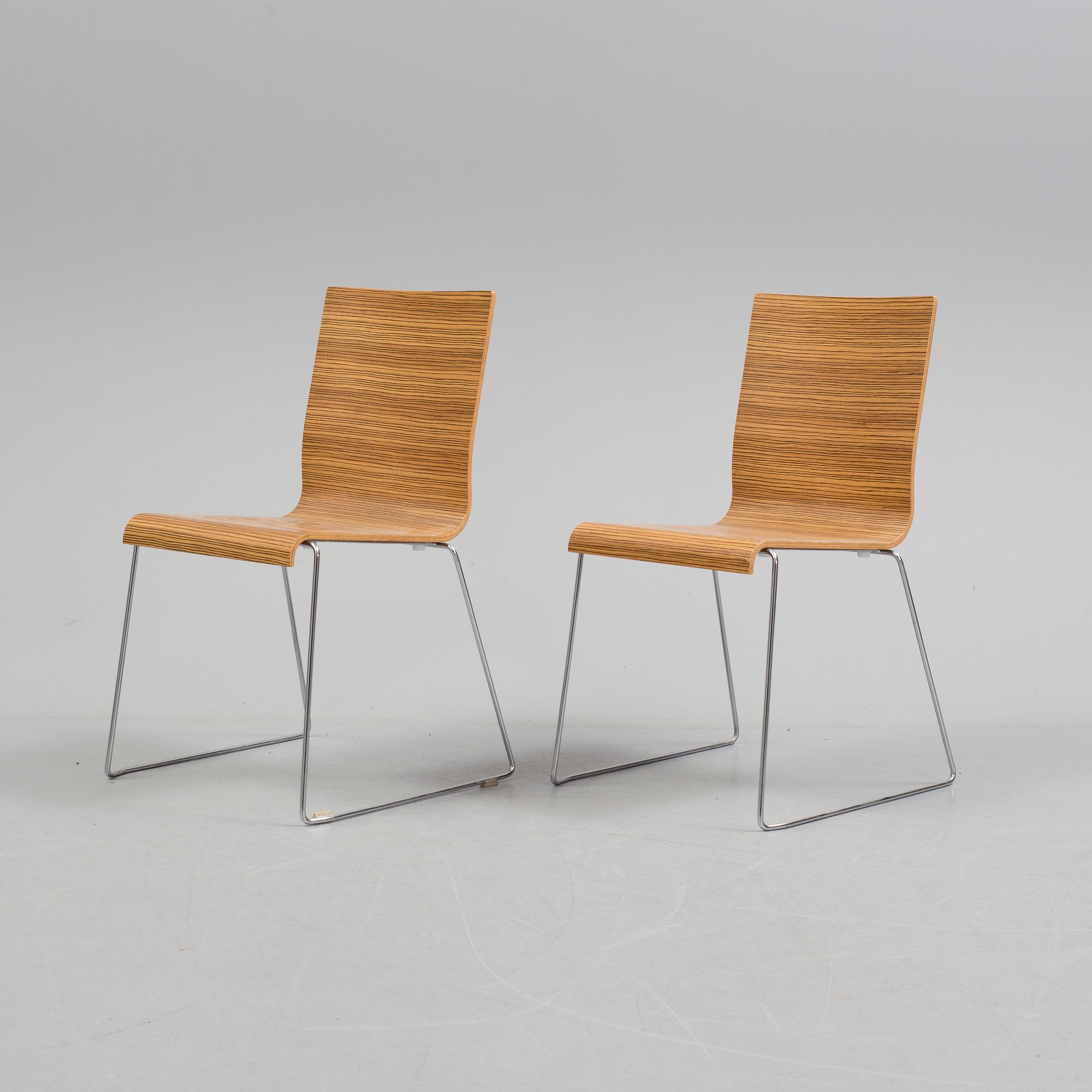 STOLAR, 6 st, Kuadra chair 1321, Pedrali, Italien.