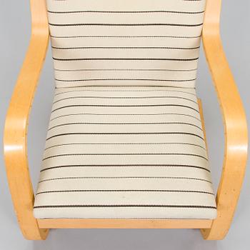 Alvar Aalto, nojatuoli, malli 401, Artek 1900-luvun loppu.